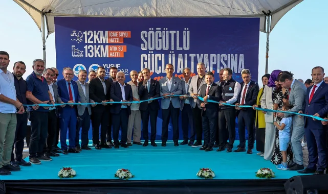 "180 milyon TL'lik altyapı yatırımı Söğütlü'ye hayırlı olsun"
