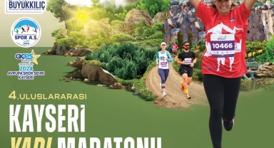 4'üncü Uluslararası Kayseri Yarı Maratonu'nda geri sayım başladı