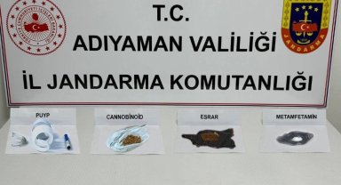 Adıyaman'da uyuşturucudan 18 şüpheli yakalandı
