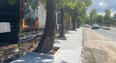 Alikahya Sanayici Caddesi'ne yeni üstyapı