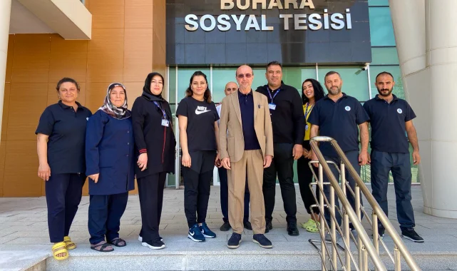 Başkan Pekyatırmacı Buhara Sosyal Tesisi'ni ziyaret etti