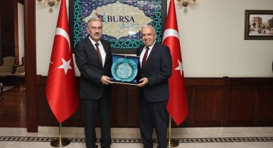 Başkan Şadi Özdemir'den Vali Ayyıldız'a ziyaret