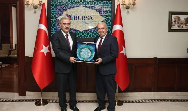 Başkan Şadi Özdemir'den Vali Ayyıldız'a ziyaret