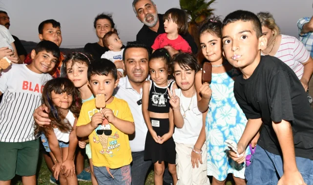 Başkan Yıldız'dan çocukları gülümseten ziyaret