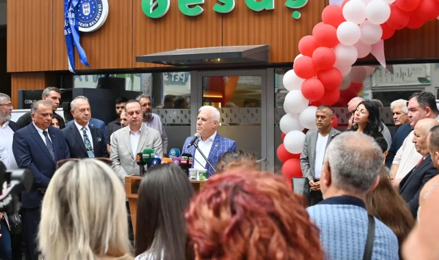 BESAŞ'ın ilk fabrika satış mağazası Gemlik'te açıldı