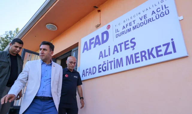 Bilecik'e AFAD Eğitim Merkezi kuruluyor