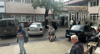 Bursa Çekirge Devlet Hastanesinde yoğunluk yaşanıyor