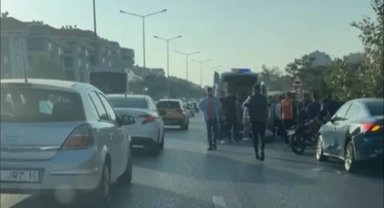 Bursa-Mudanya yolunda trafik kazası!