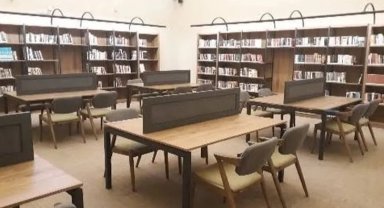 Bursa Mudanya'daki kütüphane kitapseverlerin ilgi odağı oldu