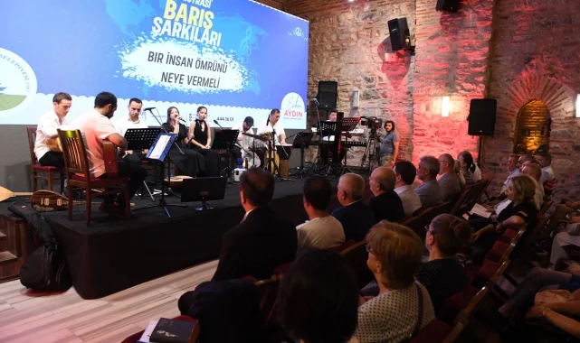 Bursa Osmangazi'den 'barış' şarkıları