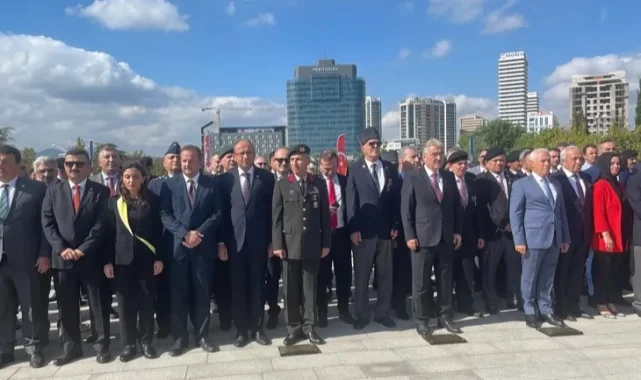 Bursa'da 19 Eylül Gaziler Günü törenle kutlandı