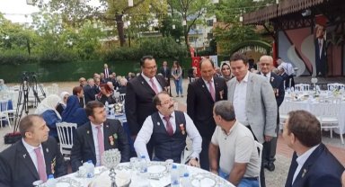 Bursa'da Başkan Aydın Gazilerle bir araya geldi