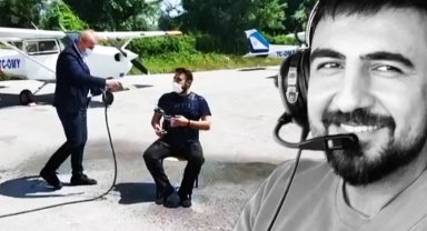 Bursa'da düşen uçakta hayatını kaybetmişti! O görüntüleri ortaya çıktı