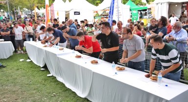 Bursa'da en çok yiyenlerin kazandığı festival