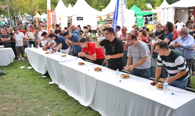 Bursa'da en çok yiyenlerin kazandığı festival