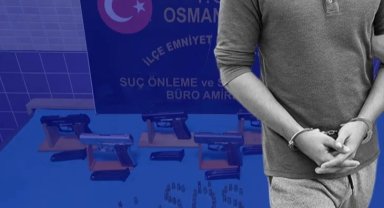 Bursa'da silah operasyonu! Ev değil cephanelik