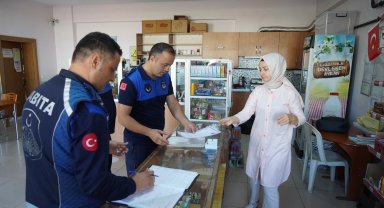 Çayırova Zabıtası'ndan okul kantinlerinde denetim