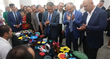 Çayırova'da engelsiz sergi