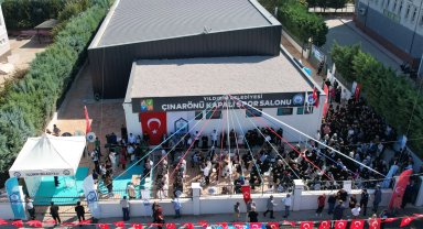 Çınarönü Kapalı Spor Salonu açıldı