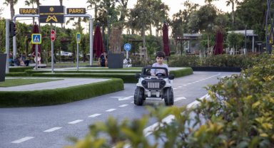 Çocukların gözdesi Trafik Park