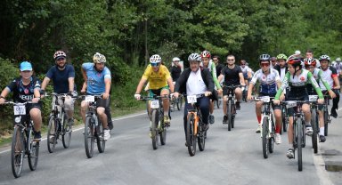 Dağ Bisikleti Maratonu nefes kesti