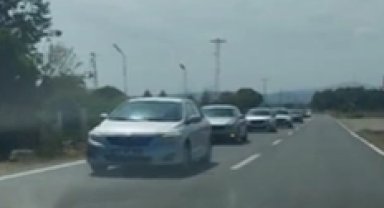 Dönüş yolu çile oldu!