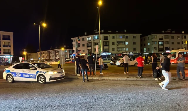 Düzce'de zincirleme kaza 2 yaralı