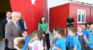 Edirne Keşan'da öğrenciler itfaiyecilik mesleğini tanıdı