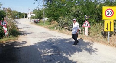 Edirne'de Köseömer köyünde köprü inşaatına başlandı