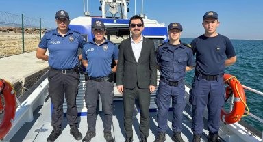 Enez Kaymakamı'ndan Enez Deniz Limanı Şube Müdürlüğüne ziyaret