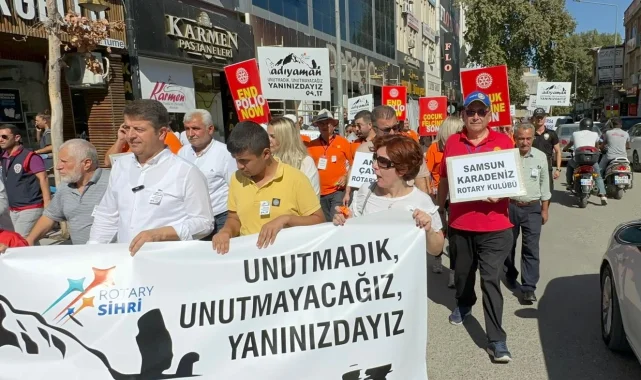 Engelliler 'Adıyaman'ı unutmadık, unutmayacağız' diyerek yürüdü