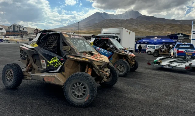 Erciyes'te Transanatolia Rally Raid rüzgarı