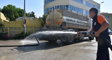 Gemlik'te hummalı temizlik