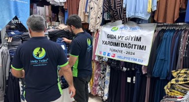 Help Yetim Türkiye'de yardım faaliyetlerini sürdürüyor