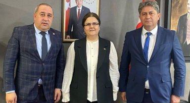 İGF Genel Başkan Yardımcısı İsrafil Avcı'dan Derya Yanık'a Ziyaret
