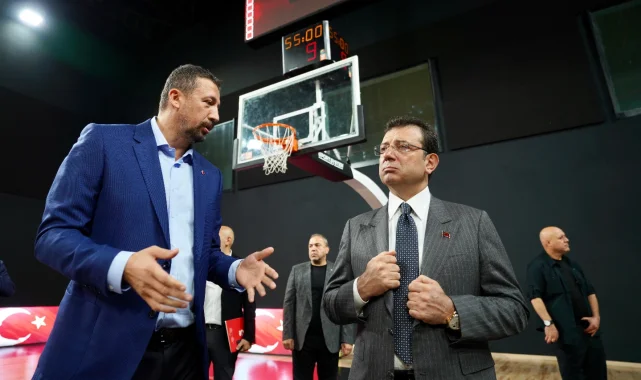 İmamoğlu'ndan Basketbol Gelişim Merkezi'ne ziyaret