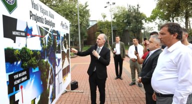 İnegöl'de Heykel bölgesindeki çalışmalar başladı