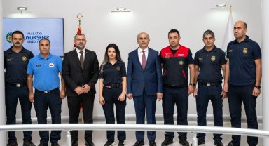 İtfaiye Daire Başkanlığı'ndan Başkan Er'e Ziyaret