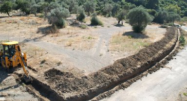 İzmir Güzelbahçe'de can dostlar için yeni yaşam merkezi hazırlığı