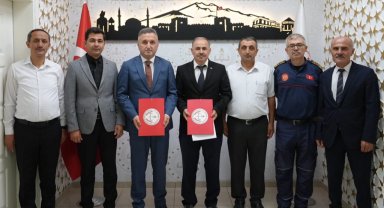 Kayseri Büyükşehir İle İl Milli Eğitim Müdürlüğü'nden itfaiyecilik bölümü öğrencilerine destek