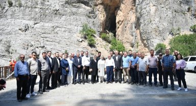 Kayseri dinamikleri Kapuzbaşı'nda vatandaşla buluştu