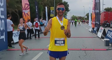 Keşanlı atlet Ahmet Tek'ten yeni şampiyonluk