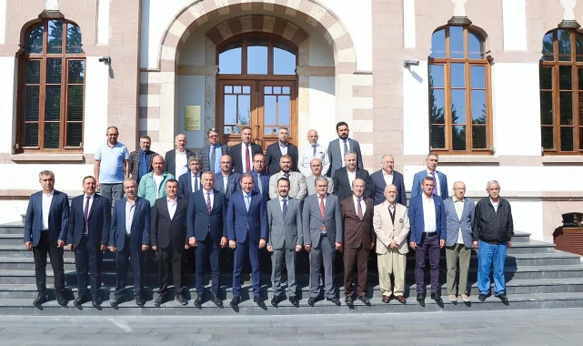 Konya Esnaf Odaları Birliği'nden Büyüşehir'e 'Ahilik' ziyareti