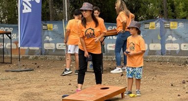 Konyalı anne oğullar kampta buluştu