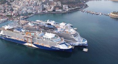 Kruvaziyer yolcuda zirve Kuşadası'nın