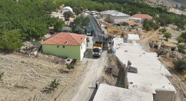 Malatya kırsalında yol ağları güçleniyor