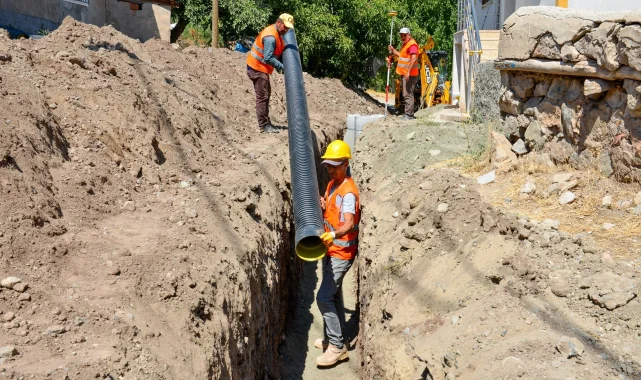 MASKİ Kuluncak Bicir'e kanalizasyon hattı inşa ediyor