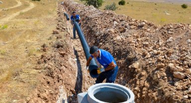 MASKİ'den Yazıhan Çivril'e 6 bin metre altyapı