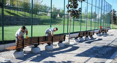 Mesire alanları ve parklarda bakım çalışması
