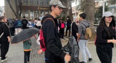 Mudanya'da önce temizlik, sonra çözüm için panel